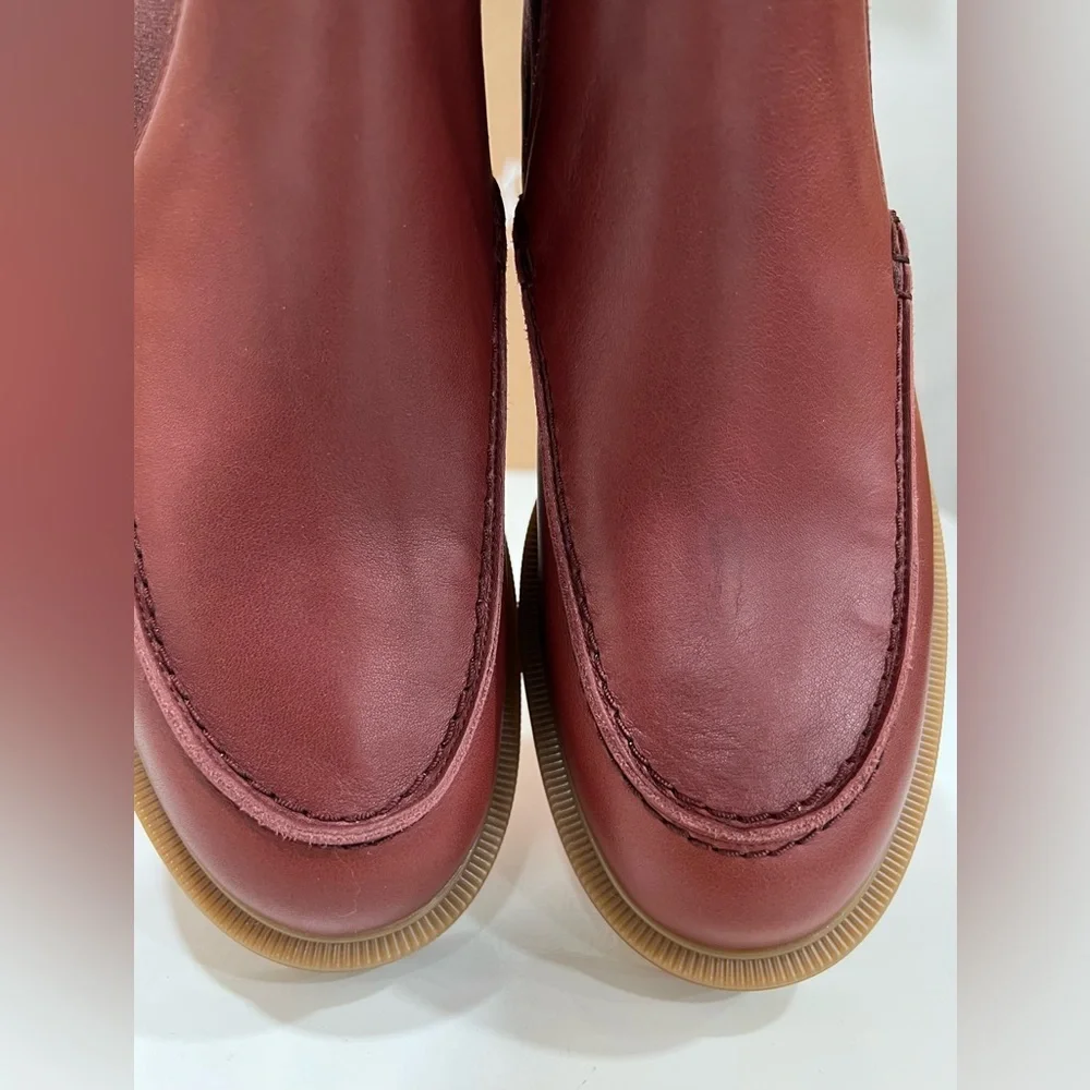 Christian Louboutin Glorina Bourbon Leather Chelsea Boots calf shoes - Picture 7 of 11